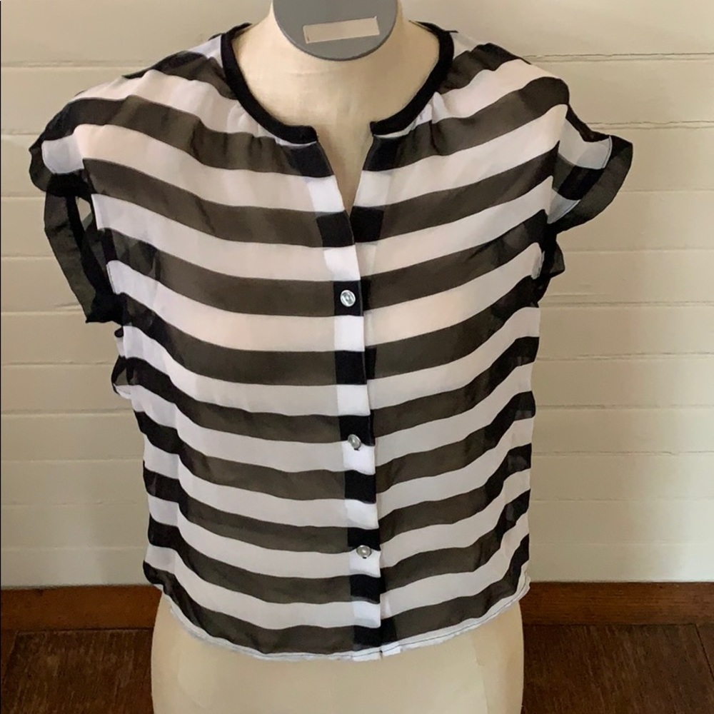 Sheer summer top.